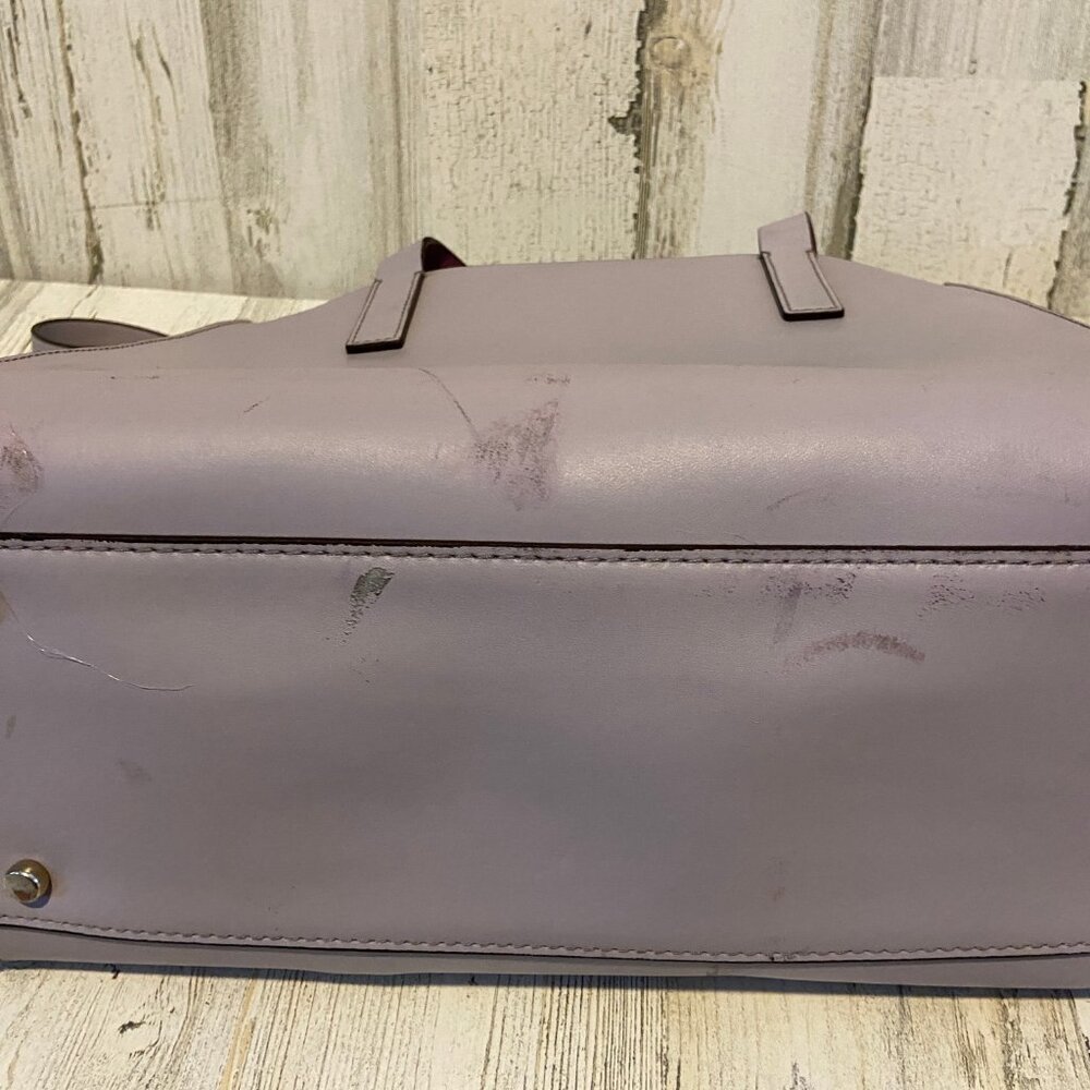 CLEARANCE! Kate Spade New York Leather Pale Purple Crossbody Bag Handles Purse - Picture 15 of 16